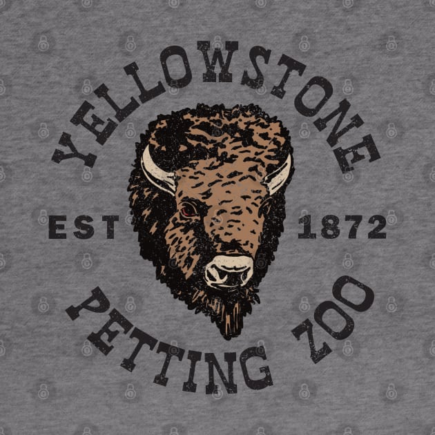 Yellowstone Angry Bison Petting Zoo by Cashmoney69